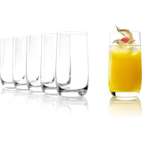 Verres à Jus Weinland Lot de 6, 315 ml – Verres Polyvalents pour Jus, Eau (1/5)