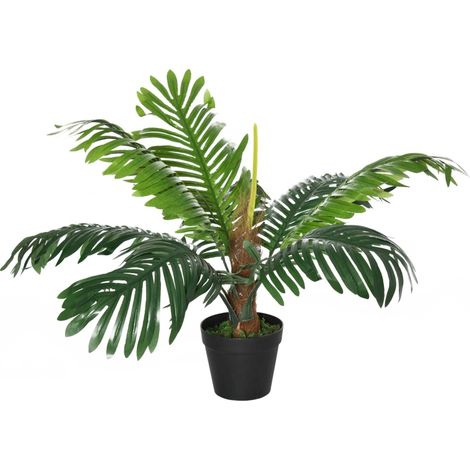 Set of Two Faux Rose Trees - Green (1/5)