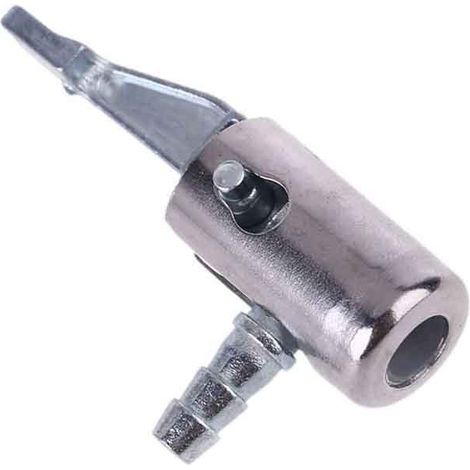 Pompe à air pour voiture, embout de gonflage, gonfleur de pneus, gonfleur rapide, buse de pompe à air, tête de pompe à air (1/4)
