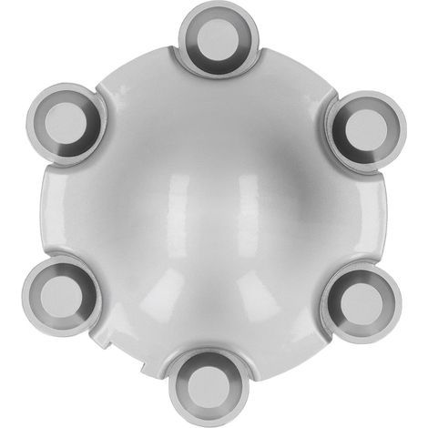 Enjoliveur de roue ISUZU D‑MAX 2012‑2015 OE 8981029930 ABS résistant à la chaleur couleur argent‑gris pack 1 (1/5)