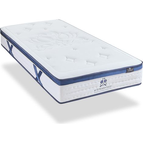 Matelas Suite Présidentielle - Mousse mémoire de forme - Équilibré - 28 cm - 90x190 cm (1/5)