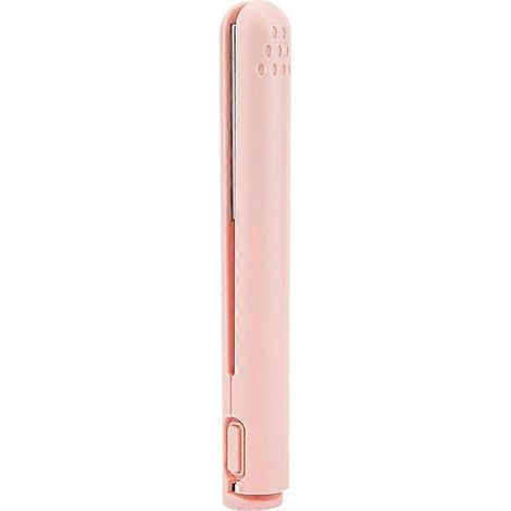 Mini fer à friser, Mon fer à friser secret, Mini fer à friser double usage, Mini fer à friser double usage sans fil, Mini fer à friser portable double usage (rose) (1/5)