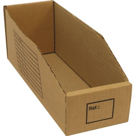 Drakkar Equipement – Boîte à bec en carton 300x100x110mm – Conception robuste pour charge maximale – 17224