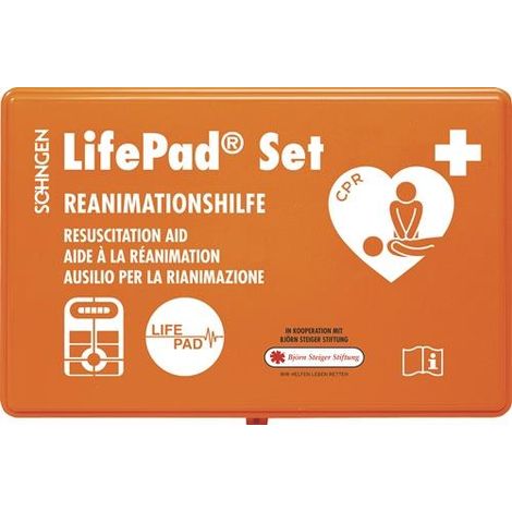 Söhngen LifePad-Box inkl. Reanimationshilfe Hilfsprodukt für Erstehelfer (1/4)