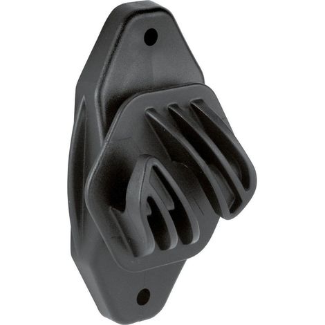 Seilisolator "Euro Cord", Farbe schwarz, 10 Stück im Beutel (1/5)