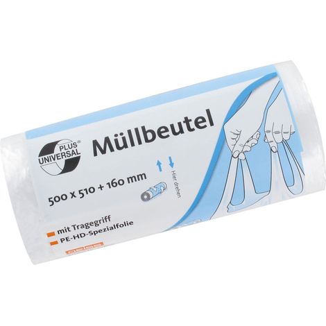 Müllsäcke emil-deiss universal plus 30 Liter reißfest transparent