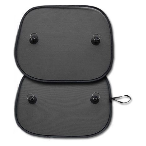 Parasole a ventosa per finestrini laterali dell'auto, protezione UV per bambini, adulti e animali domestici, confezione da 2 (3848 cm) (1/5)
