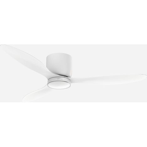 Mellerware - Ventilatore da soffitto Brizy Bright Minimal - LED 40W - Bianco (1/4)