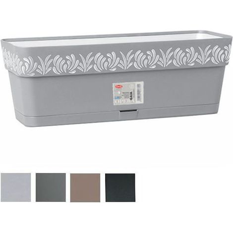 Vaso Gaia Rett. Ris. Agua Grafito 50 Stefanpl