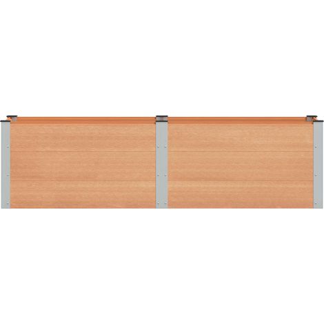 Maison Exclusive - Hochbeet Braun 200 x 50 x 54 cm
