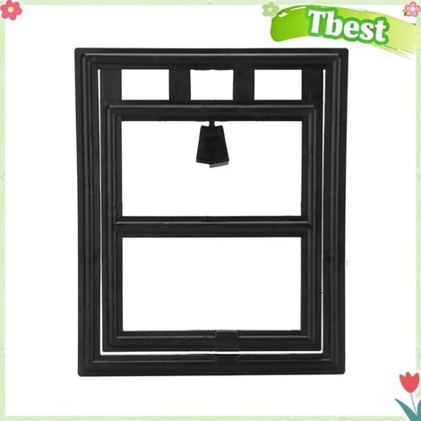 Tbest Porte moustiquaire pour animaux de compagnie Porte Moustiquaire Animaux de Compagnie animalerie lit Petit (style japonais) (1/5)