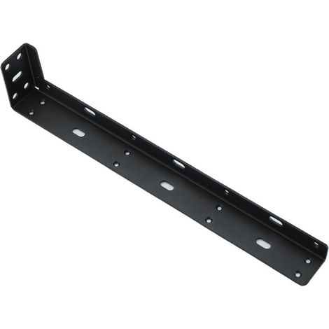 Support Pour Étagère Flottante - En Acier Solide - Pour Mur en Brique Plâtre ou Béton - Charge Maximale 25 Kg - Lot de 2 (1/5)