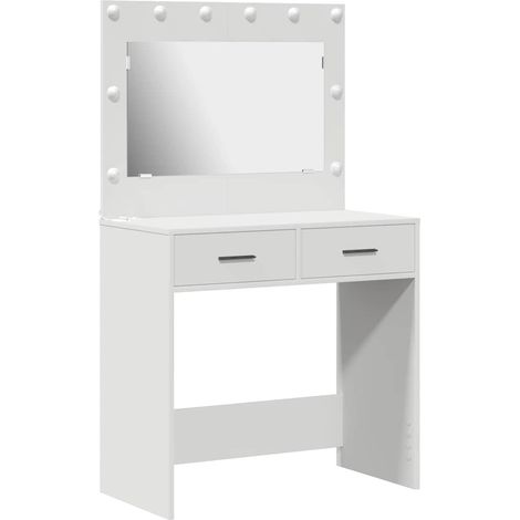 Maison Exclusive - Tavolo da Trucco Bianco 78,5 x 41 x 135 cm Legno multistrato
