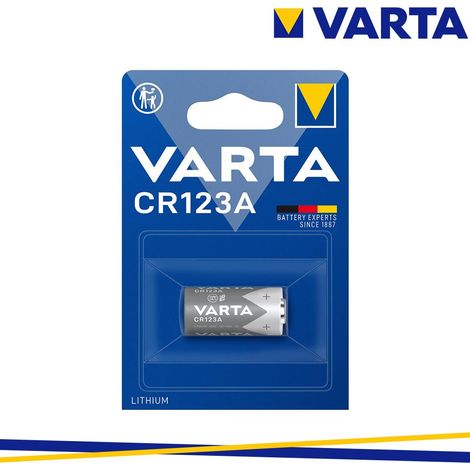 Minipila Litio Cr123A 1600Mah ( Varta Cod. 06205301401 )