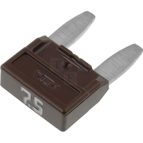 Mini Fusible 7.5A 11.9mm MINIVAL x10