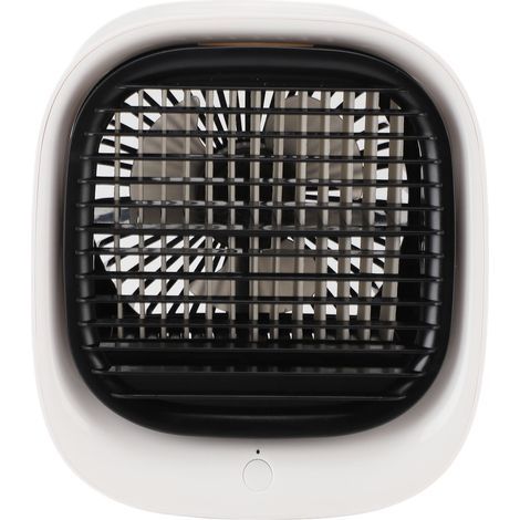 Portable Desk Fan with USB Air Cooler, 3 Speeds, 300ml Tank and RGB Ambient Light (1/5)
