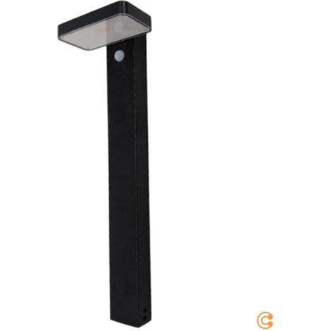 [GEBRAUCHT] B-Ware Nordlux Wegeleuchte Gartenleuchte Rica Square LED Pollerleuchte schwarz 76cm (1/2)