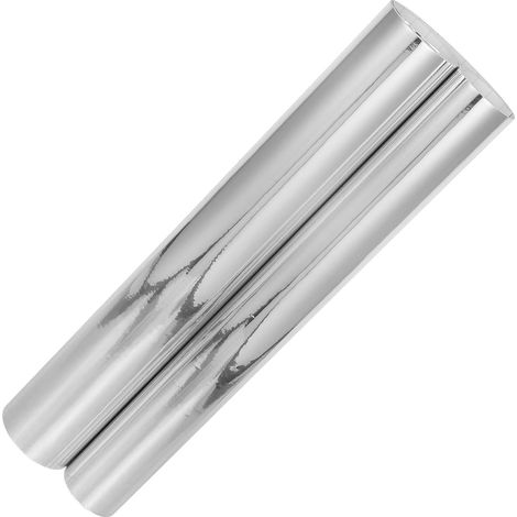 Film Autocollant Miroir en Vinyle Argenté Pvc pour Voitures et Tasses (1/5)