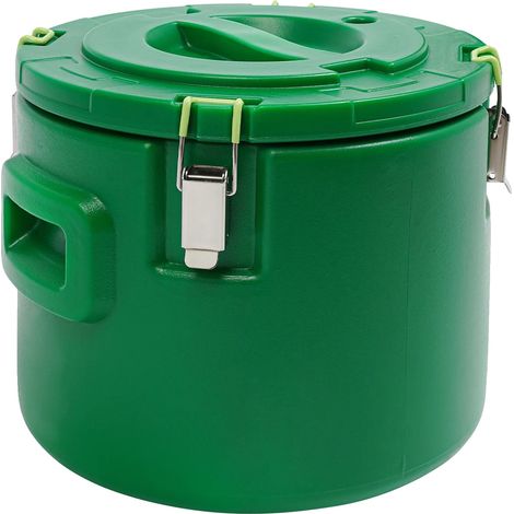 Contenitore termico isolato, struttura resistente, design ergonomico, verde, 1, 1500 ml (1/2)