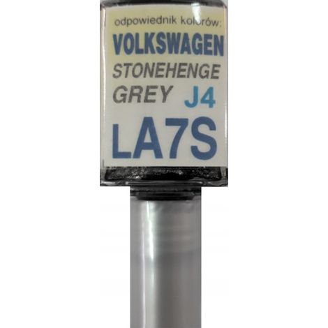 Retoque de pintura gris Stonehenge para VW LA7S J4 para arañazos. (1/5)