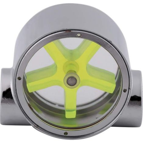 Wasserdurchflussanzeiger – Wolframlegierung G1/4" Standard-Innengewinde auf Innengewinde, Computer-Kühlwasserdurchflussanzeiger (1/5)
