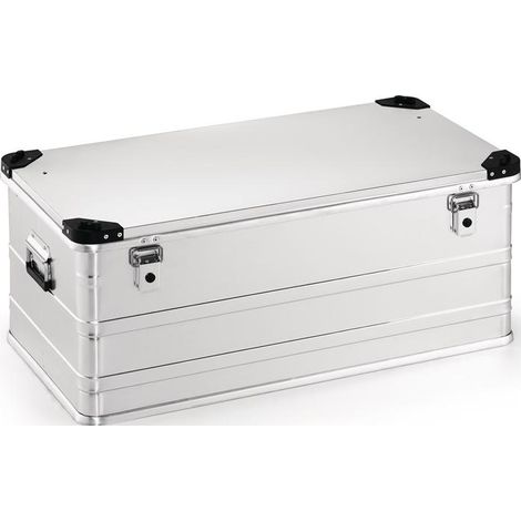 Aluminiumbox L902xB495xH380mm 140l m.Klappverschluss u.Stapelecken - D140