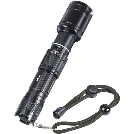 LINTERNA LED CREE 600 LM RECARG. RATIO - EHLIS