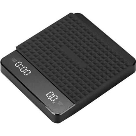 Balance de cuisine, balance alimentaire, balance de cuisine numérique, balance à café de haute précision, balance expresso portable 3 kg/0,1 g rechargeable pour la maison et les resta