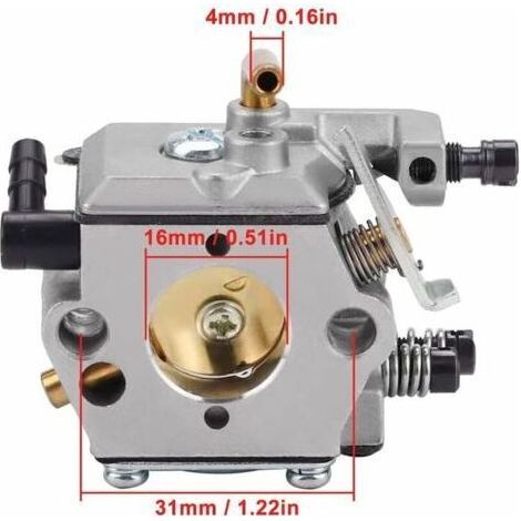 Carburatore di alta qualità per motoseghe Stihl 024, 026, 024AV, 024S, MS240, MS260 Pro. Sostituisce i codici 1121, 120, 0611, WT-194, WT-194-1, WT-403A, WT-403B. (1/3)