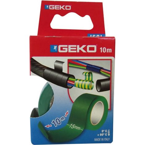 Isolierband 15mmx10m Grün - Geko