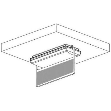 Zemper AMD-0041 Cadre d'encastrement plafond, xena(sans plaques)