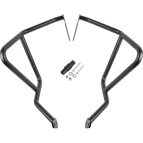 protector de motor, barras protectoras superiores, protección anticaída para motocicleta, guardabarros superior (1/2)