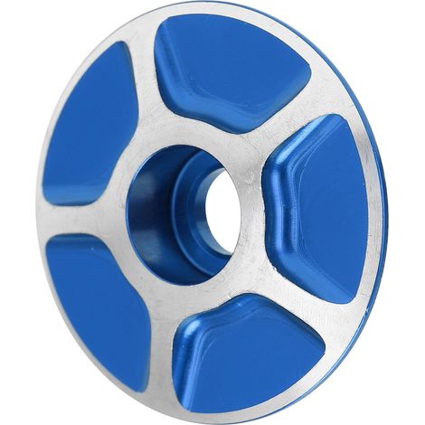 Cache-jeu de direction de fourche avant de vélo remplaçable, léger, pour VTT et vélo de route, accessoires de potence bleus (1/5)
