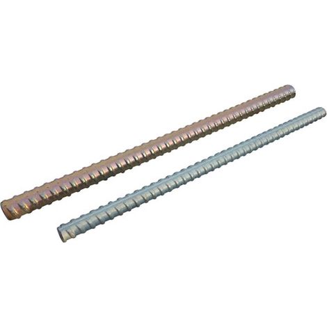 Moncoffrage – Tige de coffrage filetée zinguée ø 17 mm L. 1,00 m – Acier laminé à chaud – Résistance à la traction 159 kN – Norme NF P 93-350