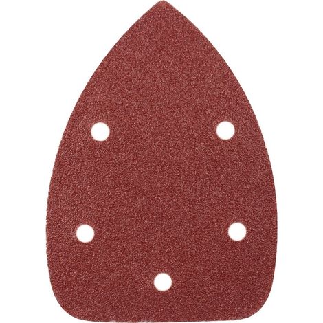 Velcro-Abreißpapier Schleifkorn 80 80x140 4 Stück (1/2)