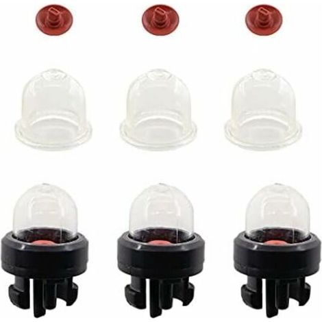 Lot de 3 Pompes d'Amorçage pour Tronçonneuses Stihl FS38, FS40, FS45, FS50, FS55, FS75, FS80, FS85, Compatible avec les Marques Ryobi, McCulloch et Husqvarna. (1/4)