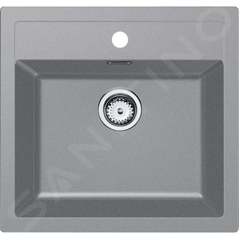 Franke Sirius - Évier en tectonite SID 610, 560x530 mm, gris 143.0650.860 (1/2)