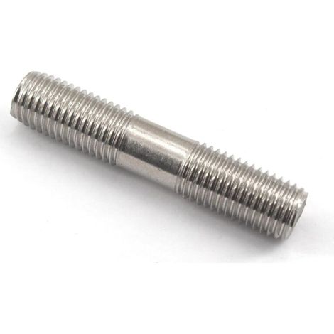 Vite di fermo a doppia filettatura M8×30 mm – Confezione da 20 pezzi in acciaio inox 304, resistente alla corrosione