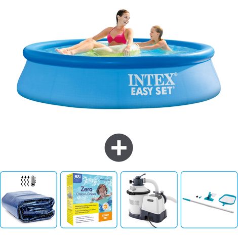 Intex Piscine Easy Set Ronde - 244x61 cm - 5-pièces  SCB72 (1/5)