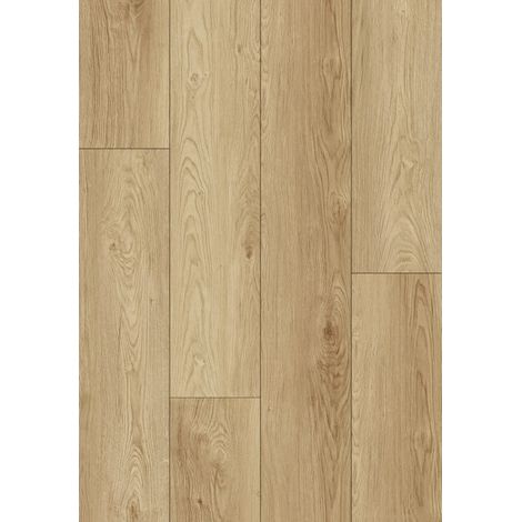 Échantillon de panneau vinyle Mexen Anniston 1240 x 182 mm SPC 6,5 mm, sous-couche IXPE 1,5 mm, 4 V-Joint, Chêne - F1038-S (1/5)
