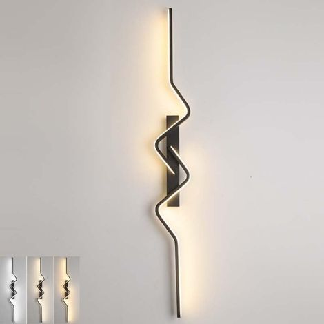 Moderne Wandleuchte Nordischer Stil, 3 Farben, Dekorative Lampe Für Wohnzimmer, Flur, Decke, 100 cm