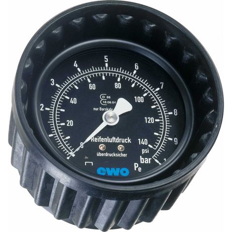 Druckmanometer mit Schutzkappe 0-25 bar (1/2)