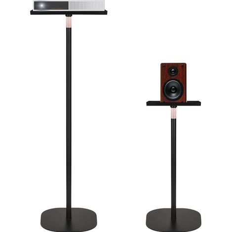 Support pour Beamer - Support de sol multifonctionnel réglable,Hauteur réglable de 57.5cm à 160cm, capacité de 10KG, compatible avec les projecteurs, caméras & ordinateurs portables