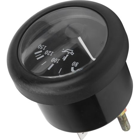 Jauge de température huile moteur diesel 52mm - Capteur thermique 12V avec aiguille électromagnétique