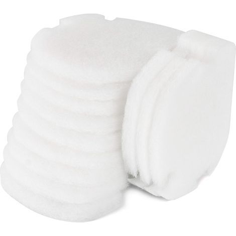 12 Silk Filter Pads for Tetratec EX400, EX600, EX700, Durable Biological Filtration Accessory (1/3)