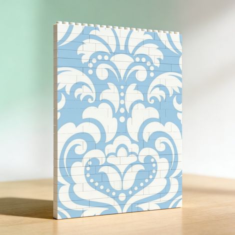 Cadre cadeau romantique en blocs, anniversaire (1/5)