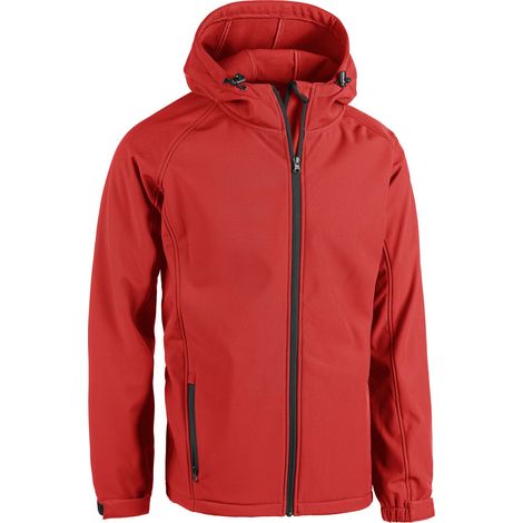 GIUBBINO SOFTSHELL RAINBOW ROSSO