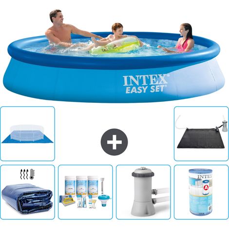 Intex Piscine Easy Set Ronde - 366x76 cm - 7-pièces S30636 (1/5)