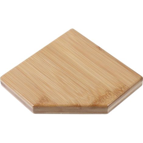OUNONA Étagère d'angle murale pour salle bain ou cuisine (1/5)