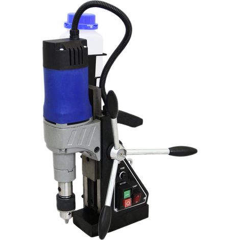 T-Mech – Perceuse magnétique 230V – Force d'adhérence 9000N – Système de refroidissement – Adaptée pour perçage acier et métaux ferreux (1/5)